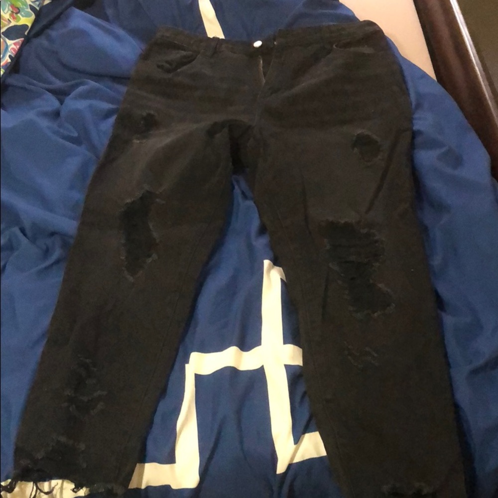 Distressed Jeans